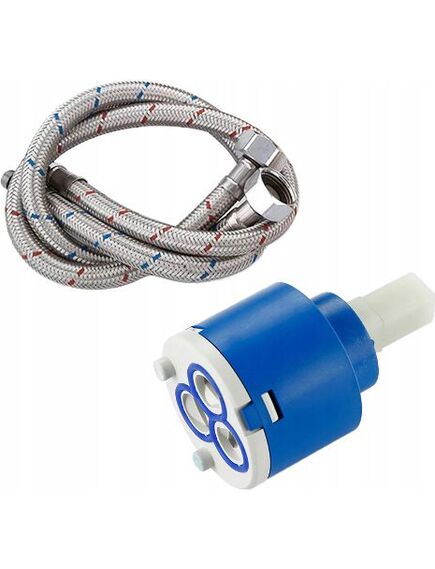 Смеситель Rea Polo White-Chrome High, изображение 3