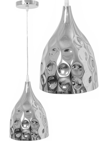 Toolight Lampa wisząca lustrzana APP278-1CP SREBRNA