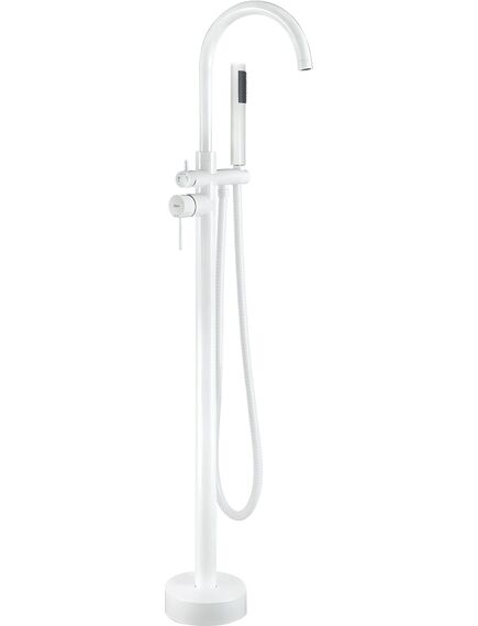 Rea Sanitary Bateria wannowa podłogowa Rea Lungo Biała