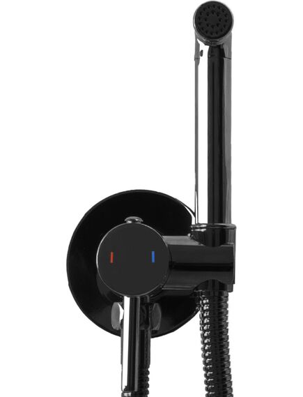 Rea Sanitary Bateria Bidetowa REA Lungo Loop Czarna Metaliczna, 2 image