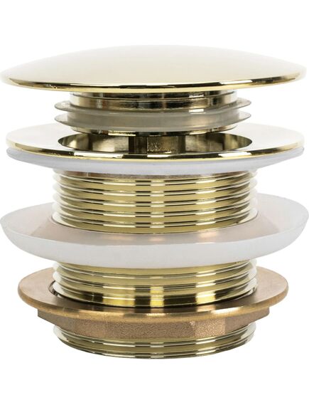 Rea Sanitary Korek wannowy uniwersalny Klik-Klak Rea Złoty