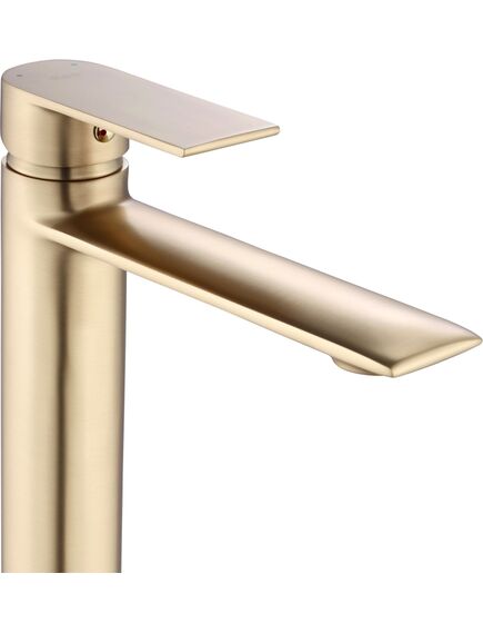 Rea Sanitary Bateria Umywalkowa REA VENETA Złota Szczotkowana Wysoka, изображение 3