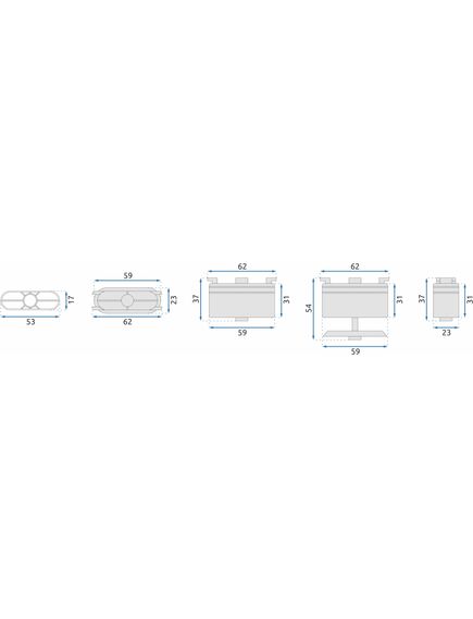 Rea Sanitary Syfon do odpływu liniowego REA NEOX SLIM PRO, 4 image