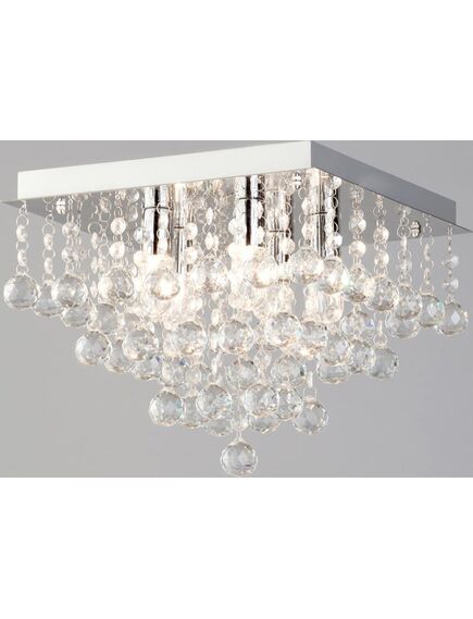 Toolight Kryształowa Lampa Sufitowa Plafon APP515-4C Cristal, 3 image