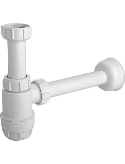 Rea Sanitary Syfon butelkowy niski biały HC2