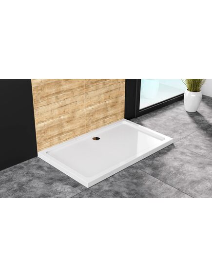 Rea Sanitary Brodzik prysznicowy akrylowy Rea Savoy biały 80x100, 3 image