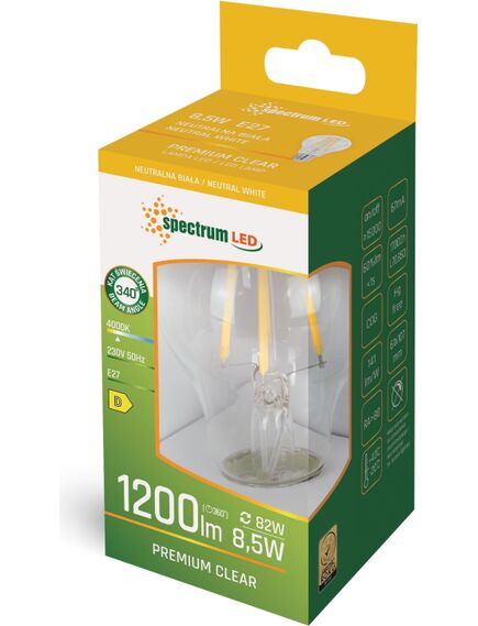 Tutumi Żarówka LED GLS E-27  8,5W WOJ+14596, изображение 3