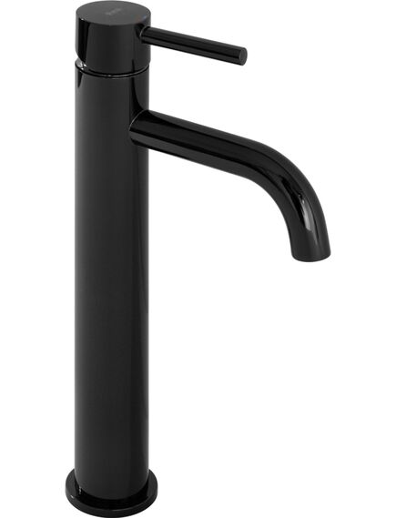 Rea Sanitary Bateria umywalkowa Rea Lungo czarna metaliczna Wysoka