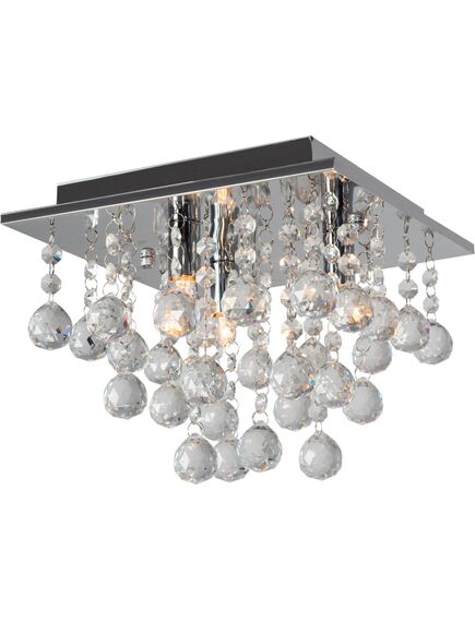 Toolight Lampa Sufitowa Kryształowa Plafon APP404-C