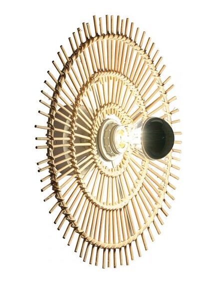 Toolight Kinkiet Bambusowy Boho APP1267, 3 image