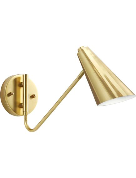 Toolight LAMPA ŚCIENNA KINKIET APP1138-1W GOLD