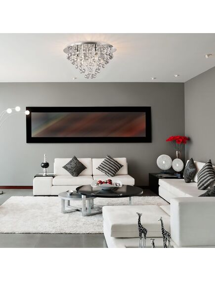 Toolight Kryształowa Lampa Sufitowa Plafon APP514-5C Cristal, 3 image