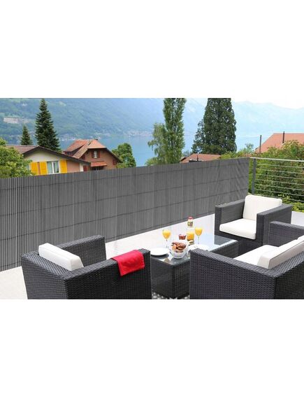 Bluegarden Listwa maskująca do maty PVC 1m Dark Grey, 3 image