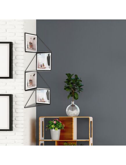 Tutumi Piekarināms metāla stūra plaukts ar attēlu rāmjiem SFZH-16B, 3 image