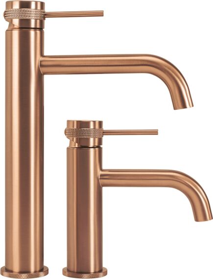 Rea Sanitary Bateria Umywalkowa REA Lungo Grip Miedź Szczotkowana Wysoka, 3 image