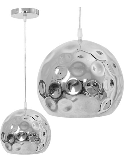 Toolight Lampa wisząca lustrzana APP275-1CP SREBRNA