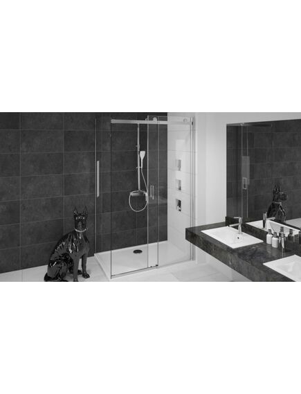 Rea Sanitary Kabina prysznicowa Rea Nixon 120x100 Chrome, изображение 2