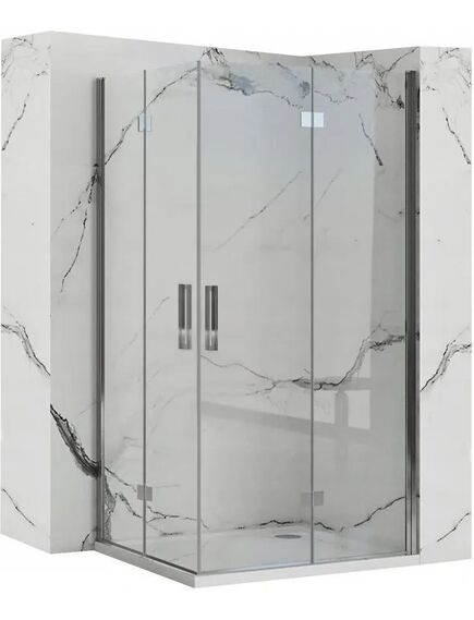 Rea Sanitary Kabina prysznicowa Rea Molier Chrome Double 100x100
