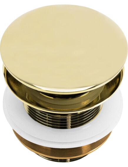 Rea Sanitary Korek wannowy uniwersalny Klik-Klak Rea Złoty, 3 image