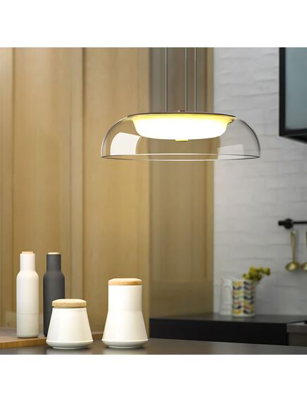 Toolight LAMPA WISZĄCA LED APP1691-1PC Złota, 2 image