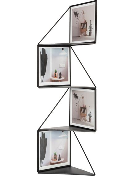 Tutumi Piekarināms metāla stūra plaukts ar attēlu rāmjiem SFZH-16B, 5 image