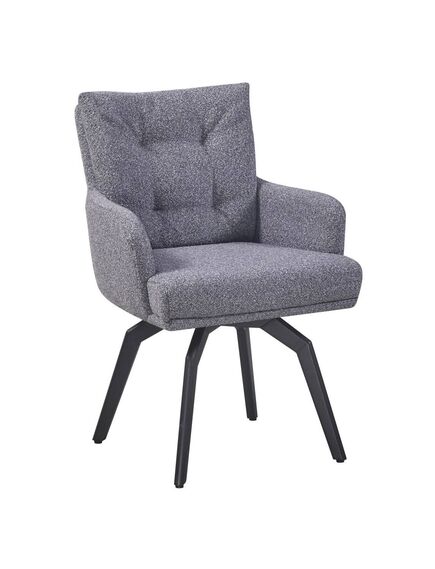 Krēsls LUX Anthracite Boucle Chair, 2 image