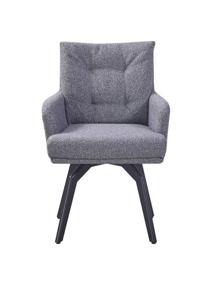 Krēsls LUX Anthracite Boucle Chair, 3 image