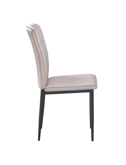 Krēsls RALF Beige Velour Chair, 4 image