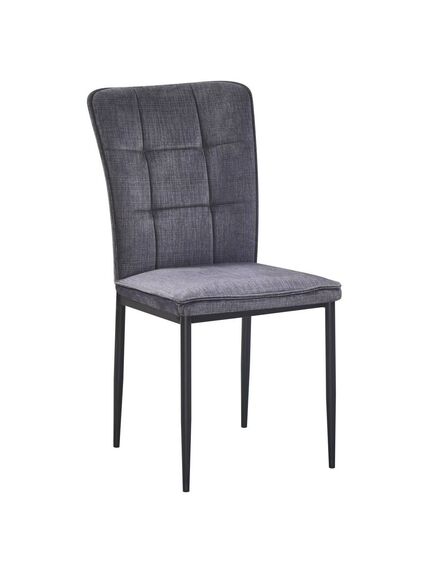 Krēsls RALF Dark Grey Velour Chair, 2 image