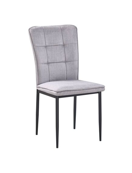 Krēsls RALF Light Grey Velour Chair