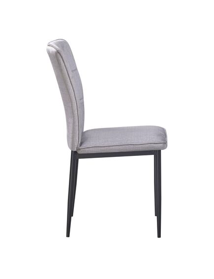 Krēsls RALF Light Grey Velour Chair, 3 image