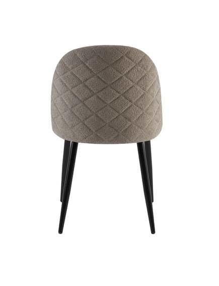 Krēsls SET Grey Velour Chair, 6 image