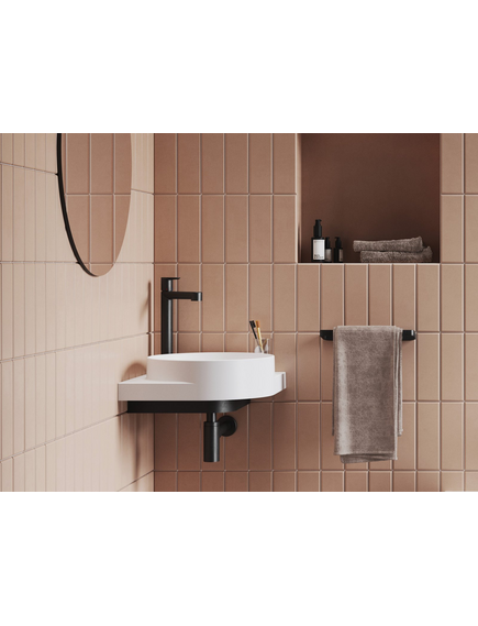 Washbasin Yard 450 C ceramic white matt
