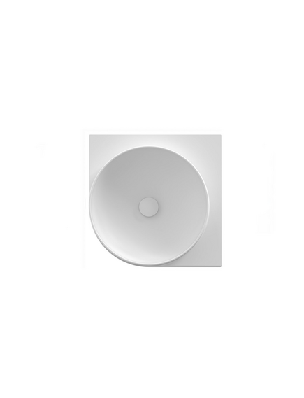 Washbasin Yard 450 C ceramic without hole white matt, изображение 2