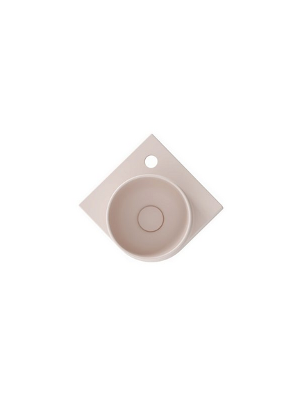Washbasin Yard 280 C ceramic alabaster pink