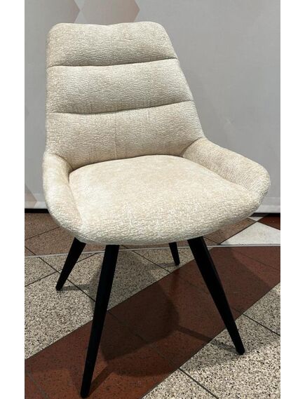 Krēsls ART Beige Chenille Chair