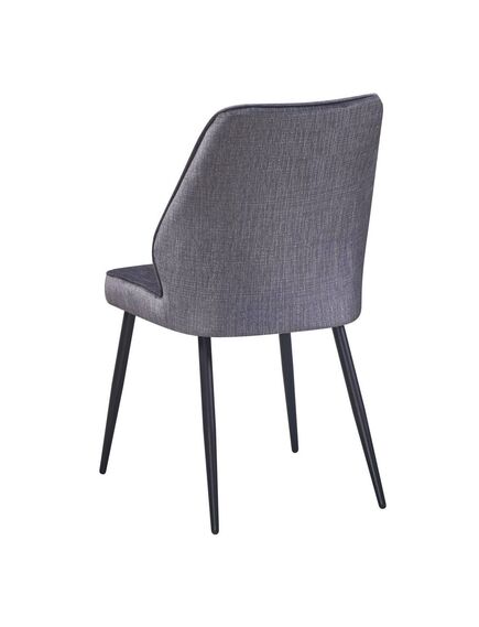 Krēsls DEX Dark Grey Velour Chair
