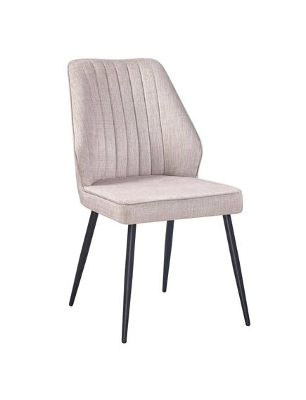Krēsls DEX Light Brown Velour Chair, 3 image