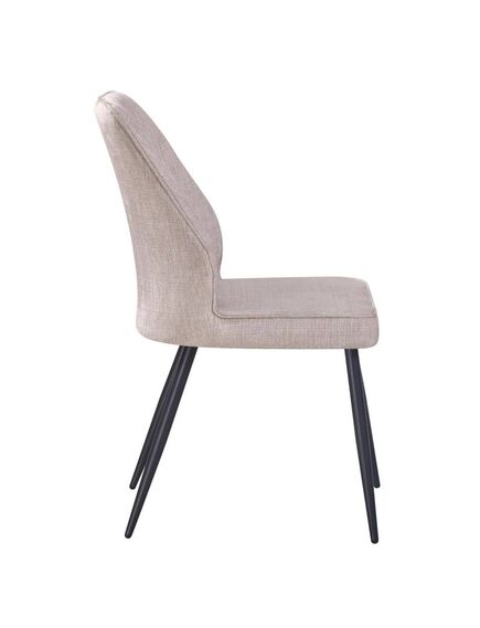 Krēsls DEX Light Brown Velour Chair