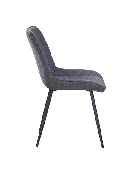 Krēsls EVO Grey Burlap Chair, 4 image
