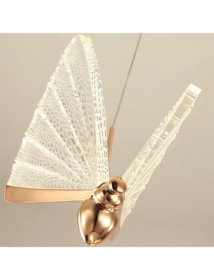 Toolight LAMPA WISZĄCA LED LHJ105-1CP Złota, 3 image