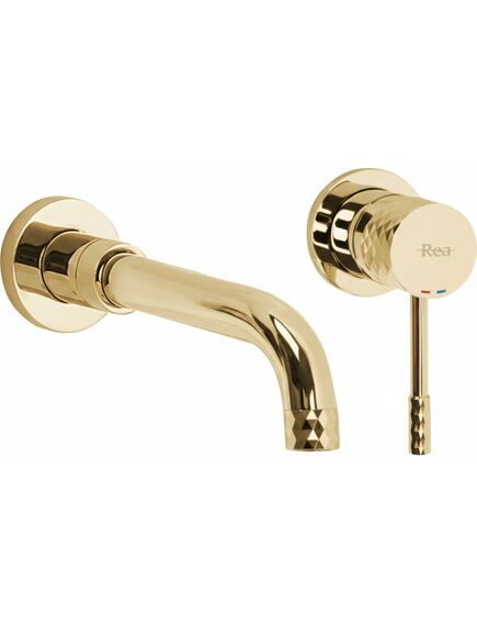 Rea Sanitary Bateria Podtynkowa REA LUNGO Diamond Złota + BOX