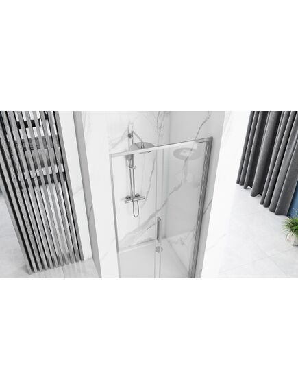 Rea Sanitary Drzwi Prysznicowe Przesuwne REA Rapid Slide 160 Chrom, 4 image