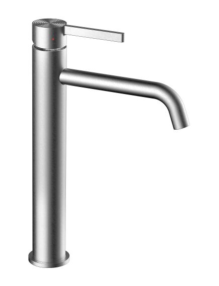 Rea Sanitary Bateria umywalkowa Rea Foster Nikiel Szczotkowany Wysoka