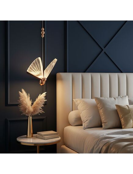 Toolight LAMPA WISZĄCA LED LHJ105-1CP Złota, 2 image