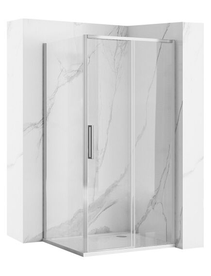 Rea Sanitary Kabina Prysznicowa Narożna Rapid Slide Chrom