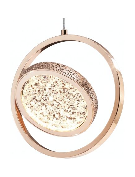 Toolight LAMPA WISZĄCA LED LHJ106-1CP JASNE RÓŻOWE ZŁOTO, 2 image