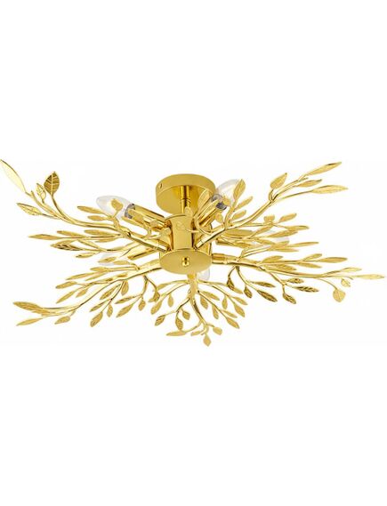 Toolight Lampa sufitowa EBT022-5C ZŁOTA, изображение 4