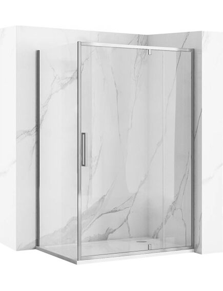 Rea Sanitary Kabina Prysznicowa Narożna REA Rapid Swing Chrom, изображение 2