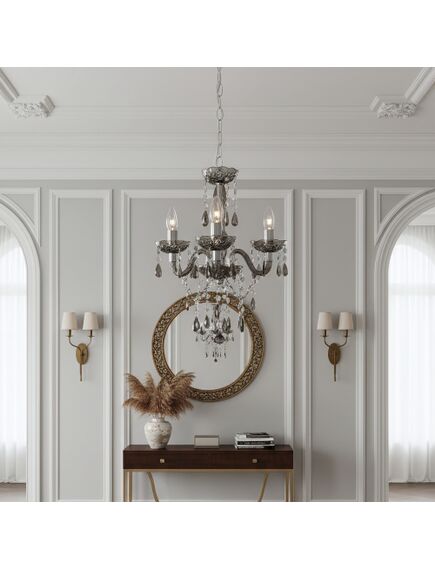 Toolight LAMPA SUFITOWA WISZĄCA EBT007-3CP GREY, 5 image